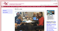 Desktop Screenshot of isaac-online.org