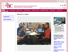 Tablet Screenshot of isaac-online.org